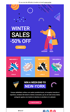 Templates Winter Sales